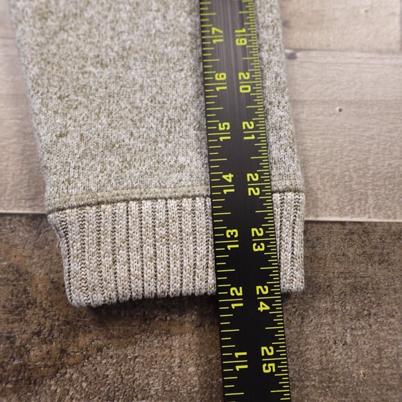 Duluth Trading V neck knit sweater women's extra large heather gray oat - Picture 8 of 10